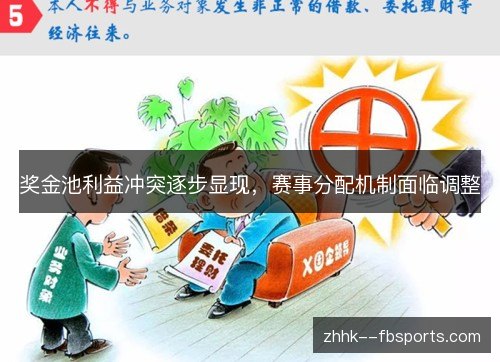 奖金池利益冲突逐步显现,赛事分配机制面临调整 奖金池利益冲突逐步显现,赛事分配机制面临调整